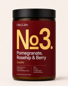 Pomegranate, Rosehip & Berry Fibre Powder | LUSTRE