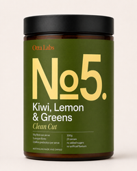 Kiwi, Lemon & Greens Fibre Powder | CLEAN CUT