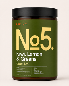 Kiwi, Lemon & Greens Fibre Powder | CLEAN CUT