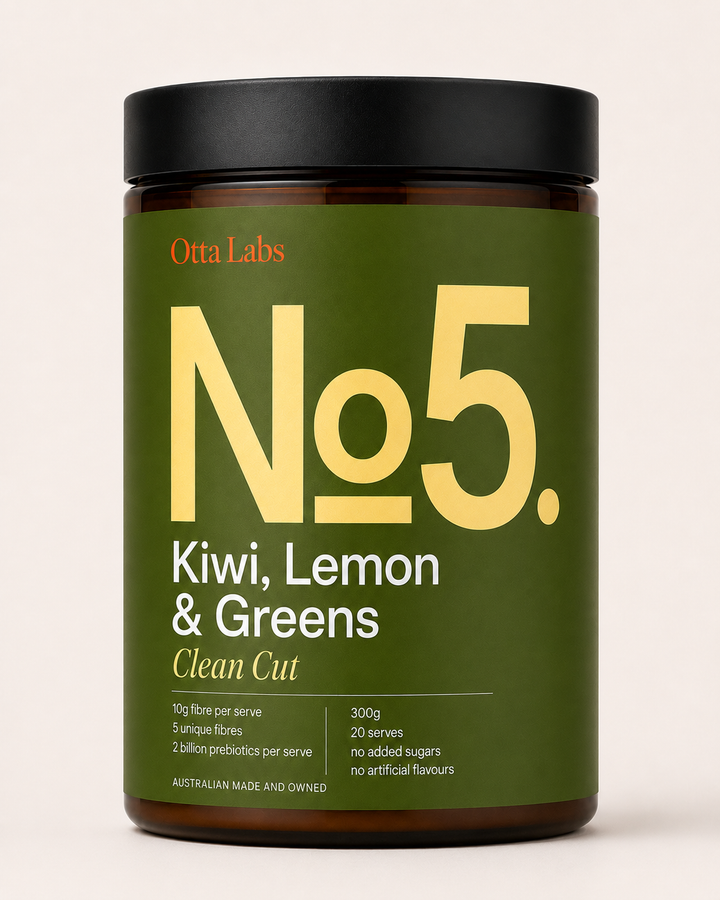 Kiwi, Lemon & Greens Fibre Powder | CLEAN CUT